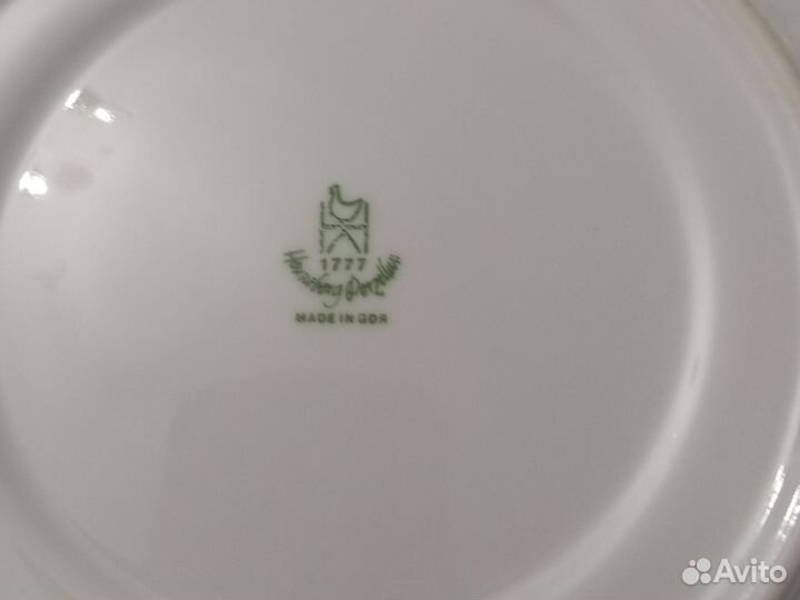 Масленка фарфор гдр