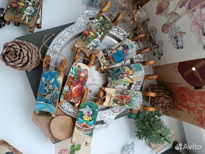 Елочные игрушки СССР