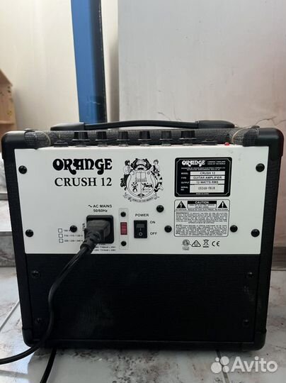 Гитарный усилитель Orange crush 12