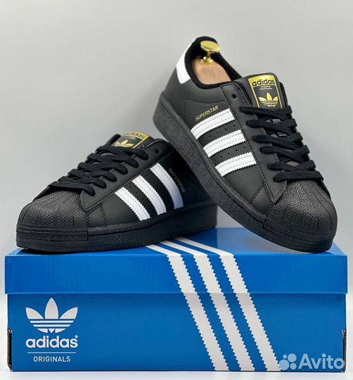 Изысканные Adidas Superstar Black