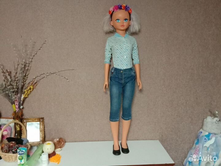 Кукла СССР 53см и соврем. 105см