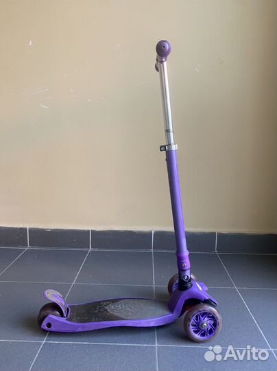 Самокат детский трехколесный бу