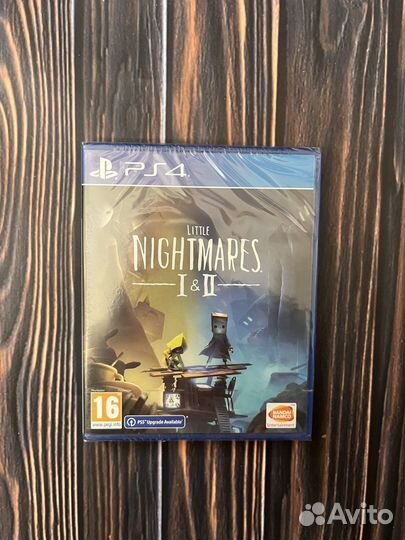 Little nightmares 1 2 ps4 диск