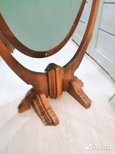 Зеркало старинное напольное