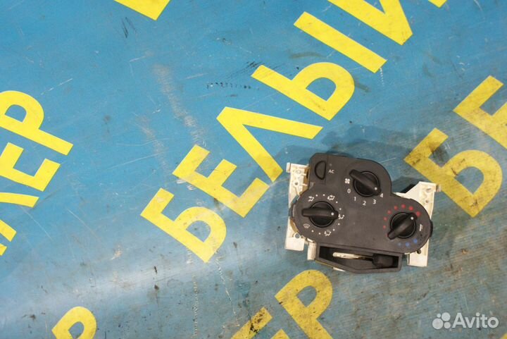 Блок управления печкой Renault logan