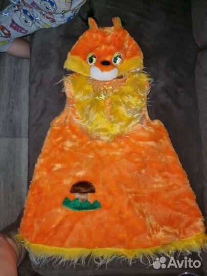 Карнавальный костюм для девочки Белочка