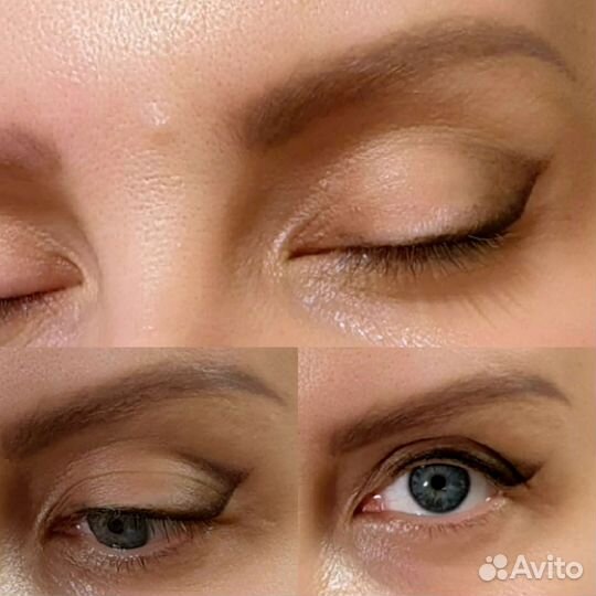 Пудровые брови Перманент Татуаж