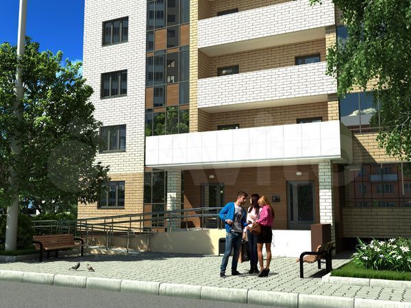 2-к. квартира, 49,8 м², 5/17 эт.