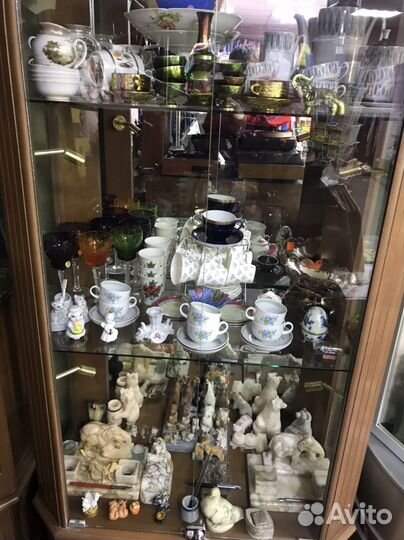 Статуэтки и посуда СССР, ГДР