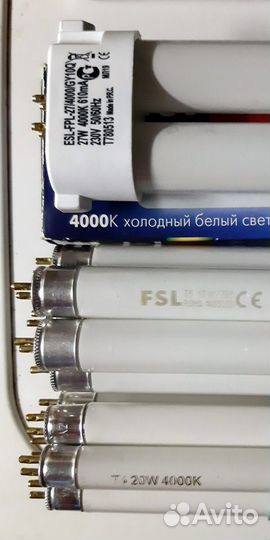 Лампы люминесцентные Т-4 Т-5 Т-8 GY 10q GX70