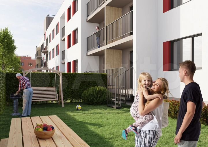 2-к. квартира, 52,8 м², 2/3 эт.