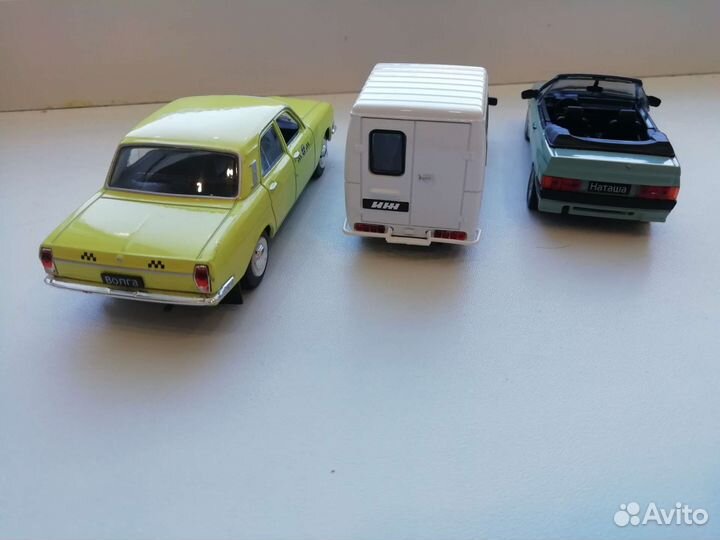 Модель автомобиля Газ-24-01, Ваз-2108, Иж-27156