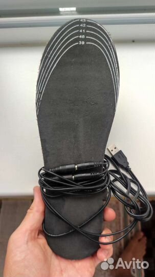 Стельки с подогревом новые р. 39-43