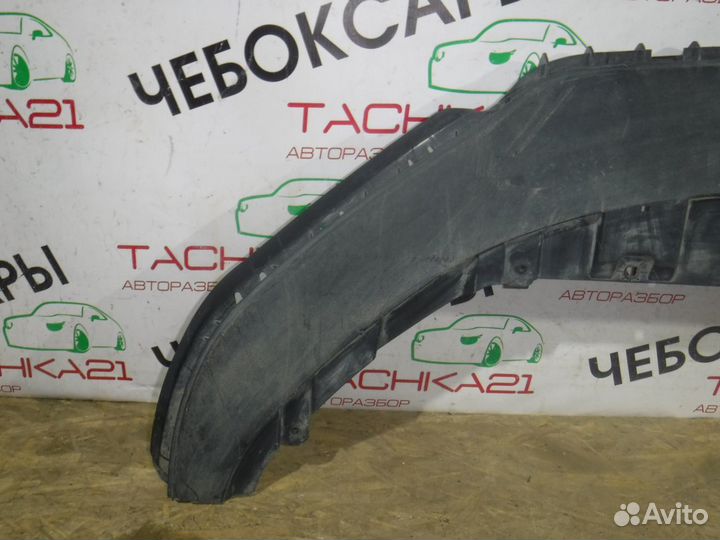 Спойлер переднего бампера VW Polo sedan (2015+)