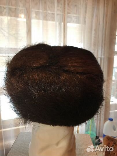 Шапка мужская из натурального меха