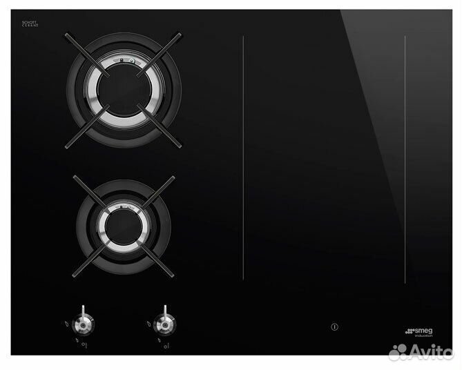 Варочная поверхность электро газовая smeg PM3643D