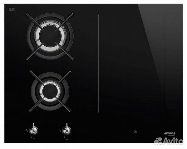 Варочная поверхность электро газовая smeg PM3643D