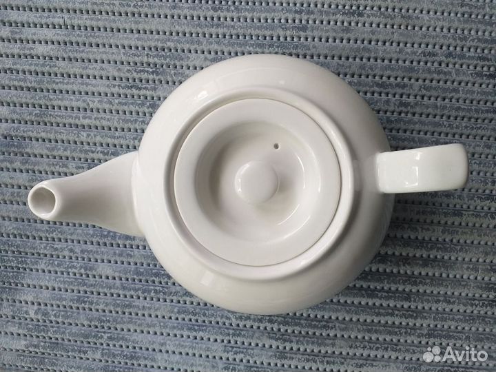 Чайник заварочный Kunstwerk, белый фарфор 0.7 л