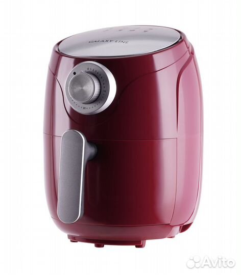 Аэрогриль Galaxy Line GL2522, 1100 Вт, красный