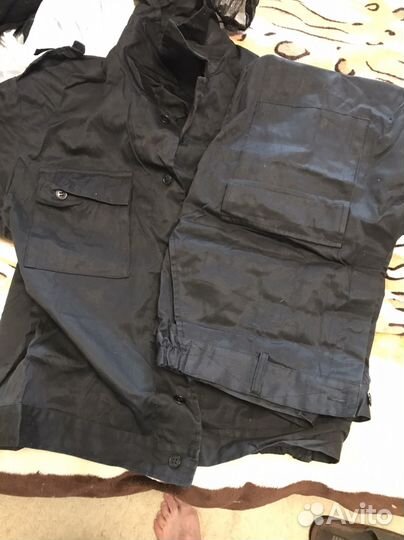 Форма охраны черная спецназ