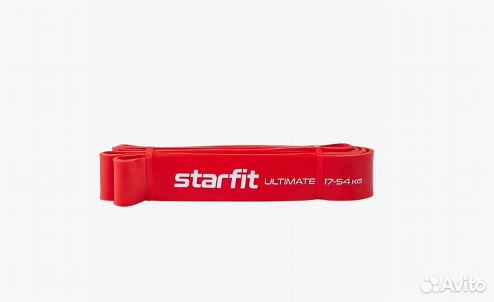 Эспандер ленточный Starfit ES-803 17-54кг. Красный