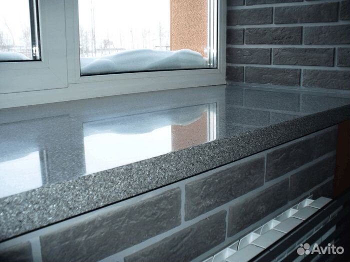 Подоконник из акрилового камня