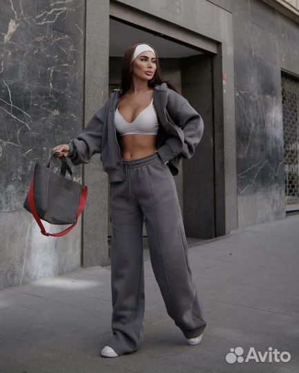 Флисовый костюм женский