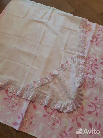 Плед новый + уголок