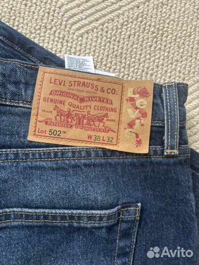 Джинсы мужские Levis 502, W38L32, оригинал