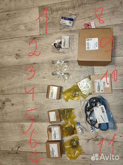 Запчасти для замены масляного насоса G4KE на G4KD