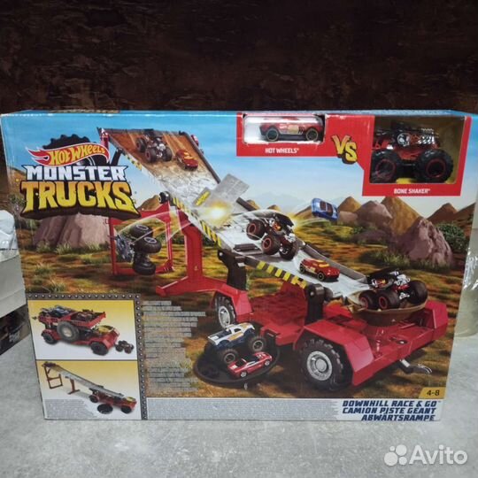 Hot wheels передвижная трасса для гонок