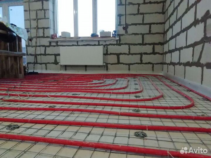 Отопление. Тёплый пол. Водопровод. Канализация