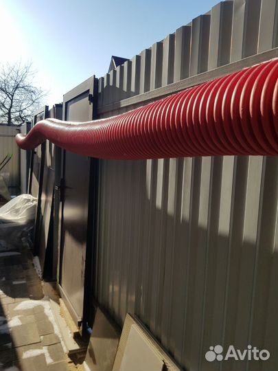 Труба двустенная диаметр 200. Длина 11м