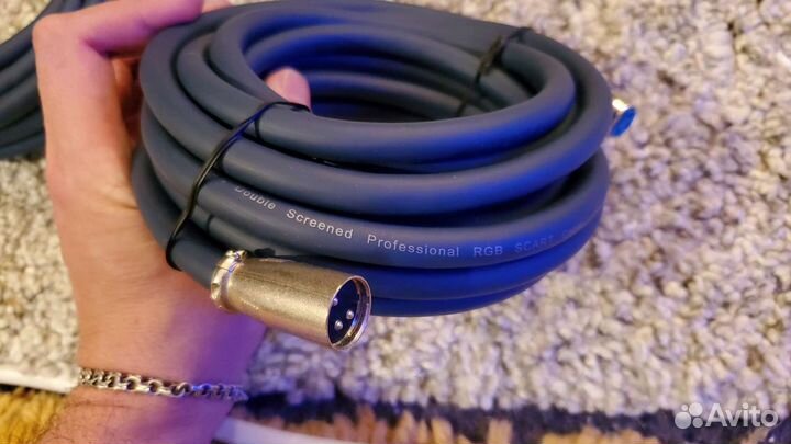 Пра XLR кабель 5 метров, 10 метров, 3 метра