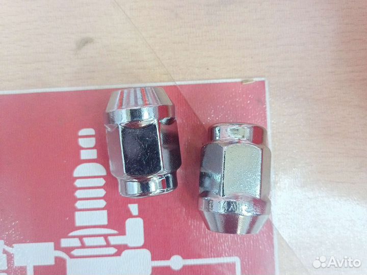 Гайка колесная 14х1.5х21х35