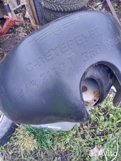 Ваз 2110 Амортизатор передний и подкрылки задние