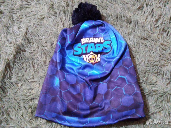 Шапка для мальчика brawl stars
