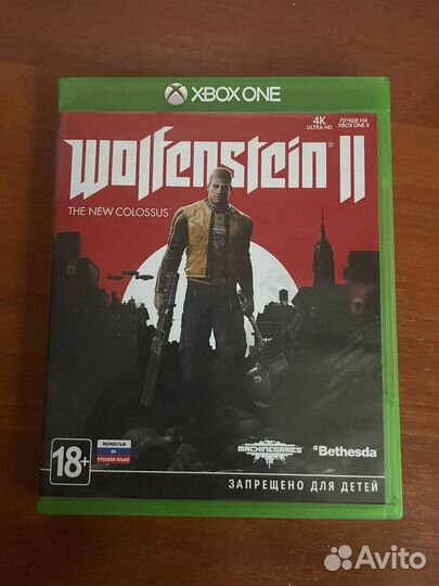 Диск Wolfenstein II: The New Colossus для Xbox One