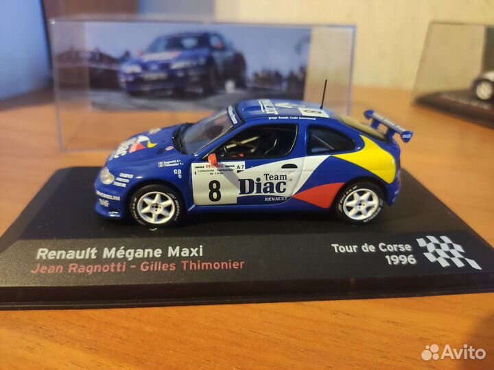 Модель ixo altaya rally в масштабе 1/43