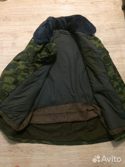 Куртка зимняя камуфлированная с подкладкой