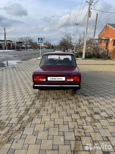 ВАЗ 2107 1.7 МТ, 2005, 62 000 км