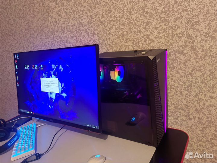 Игровой компьютер i3 10105f rtx 2060 super