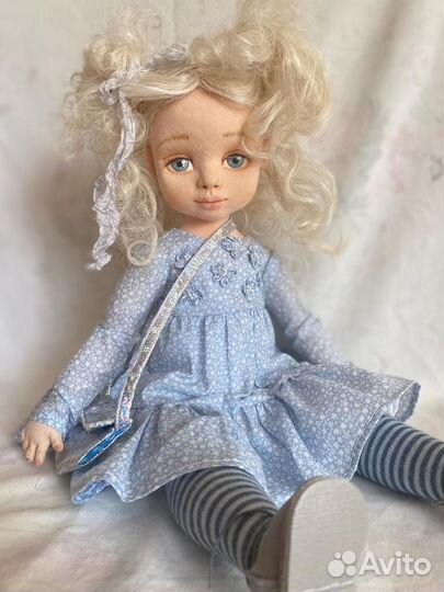 Текстильная интерьерная кукла