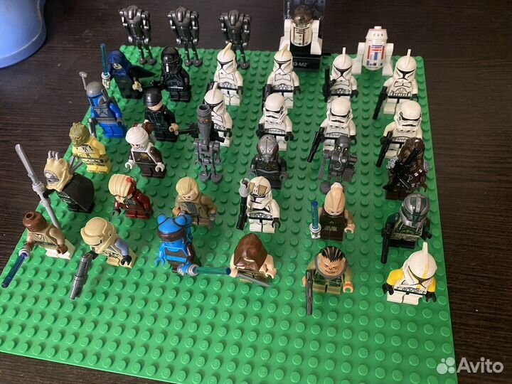Lego star wars минифигурки