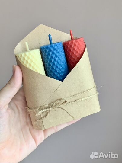 Свечи из вощины 9 мая