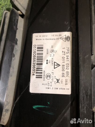 Фара porsche cayenne turbo GTS 2010-2018