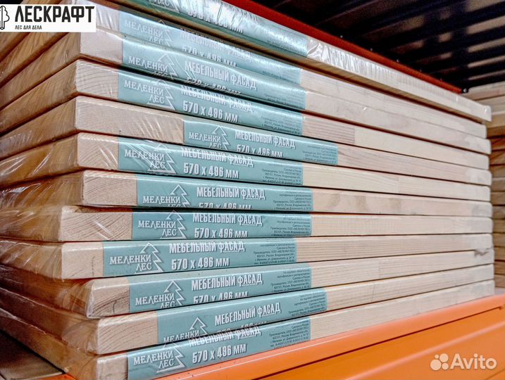 Фасад жалюзийный 18*296*416 мм сорт Экстра