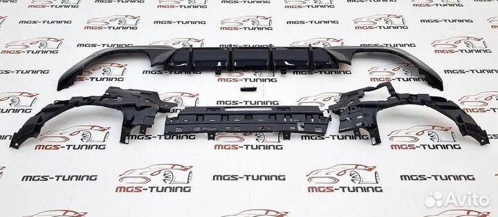 Диффузор BMW G20 M-Performance R34 Pro Spec style