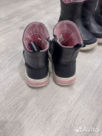 Ботинки демисезонные для девочки 25,26