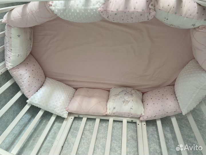 Бортики в детскую кроватку